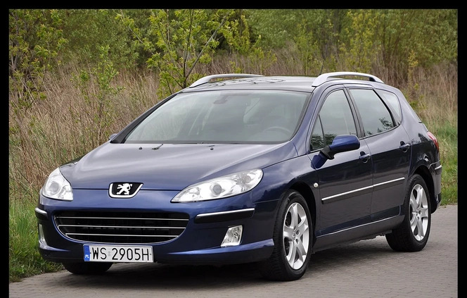 Peugeot 407 cena 15999 przebieg: 217000, rok produkcji 2008 z Siedlce małe 562